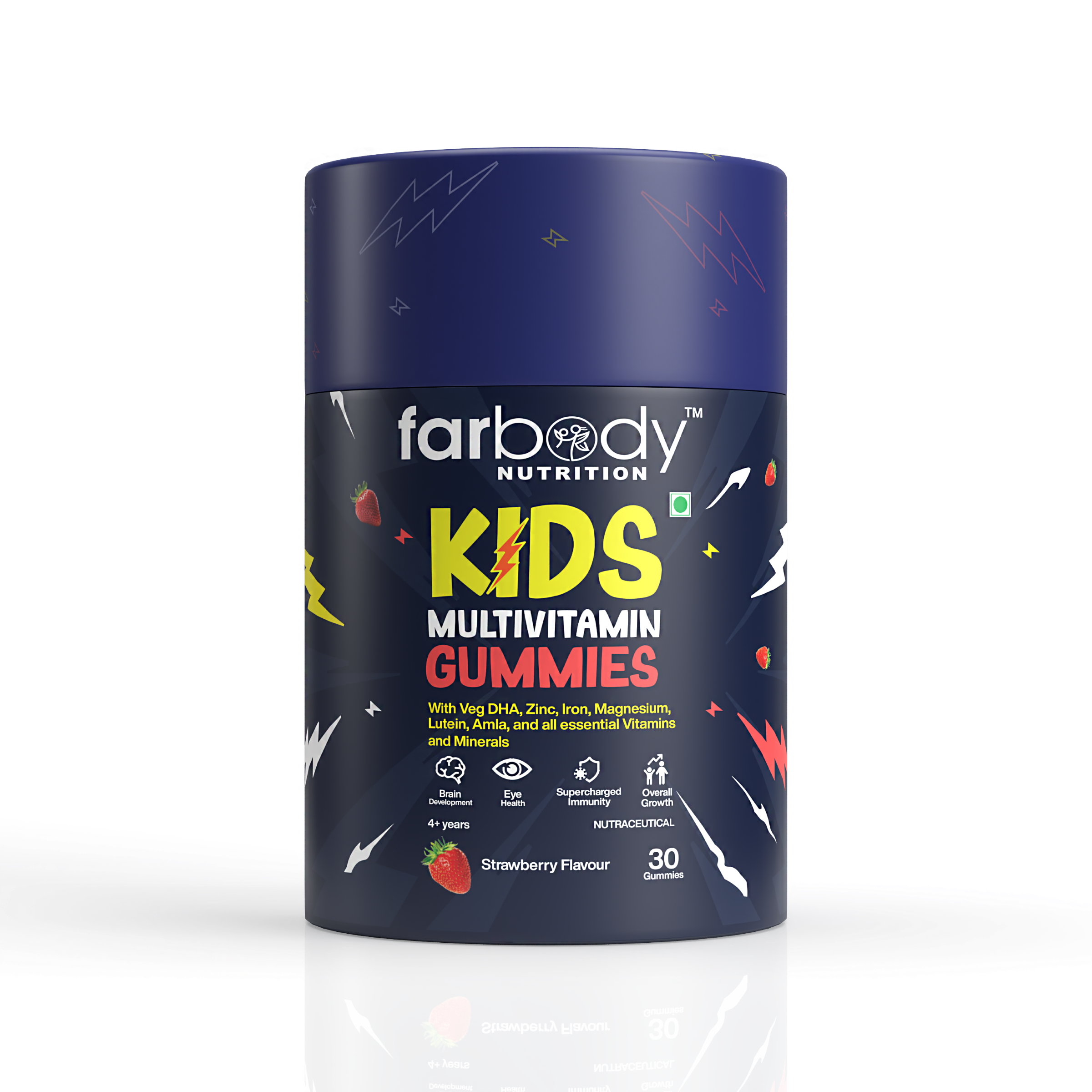 Kids Multivitamin Gummies with DHA - Farbody