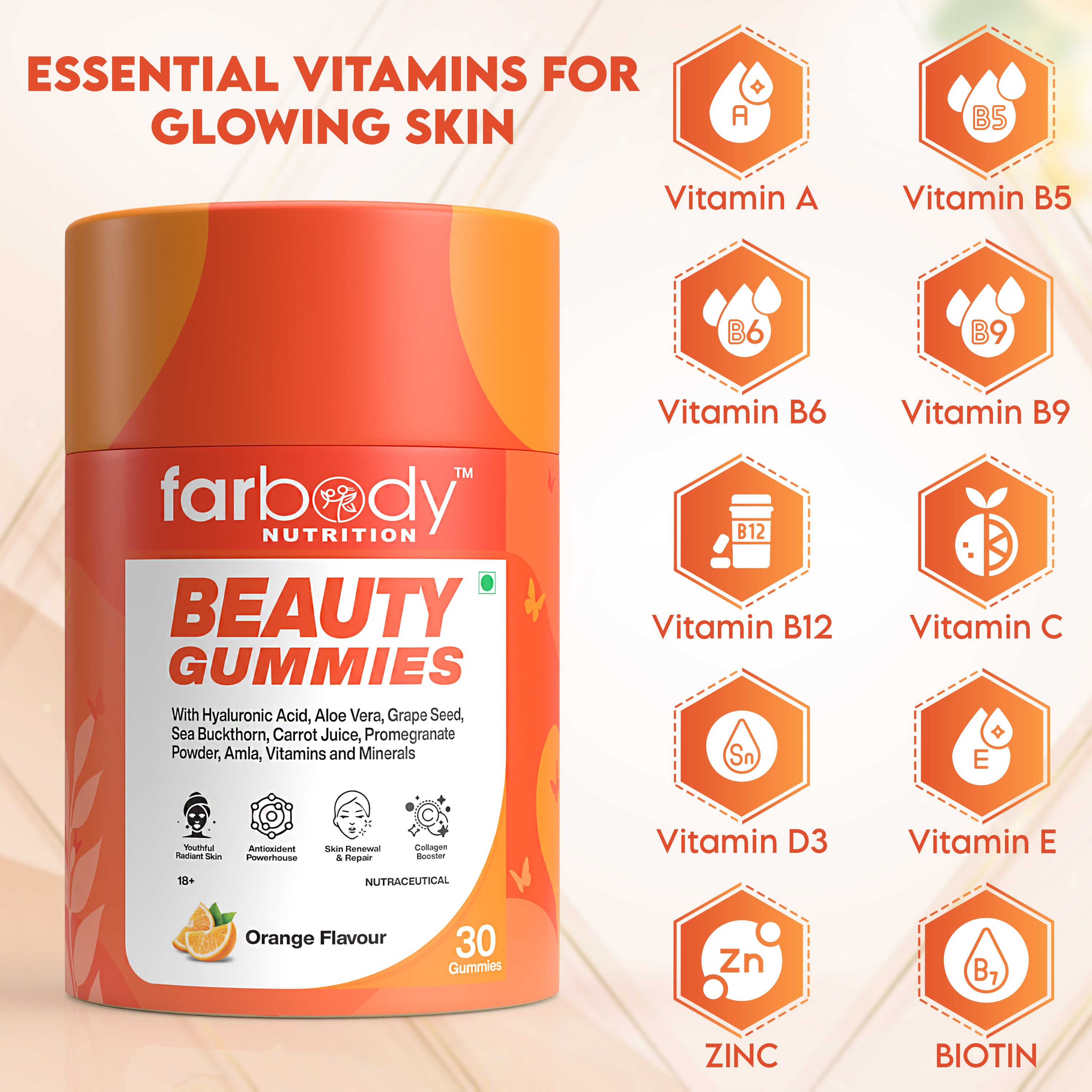 Beauty Gummies - Farbody